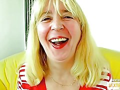 Bħal qarn u hairy blows u fucks l-dick Grandma (68)