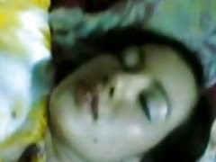 L-għomor Malay-busty shirt isfar